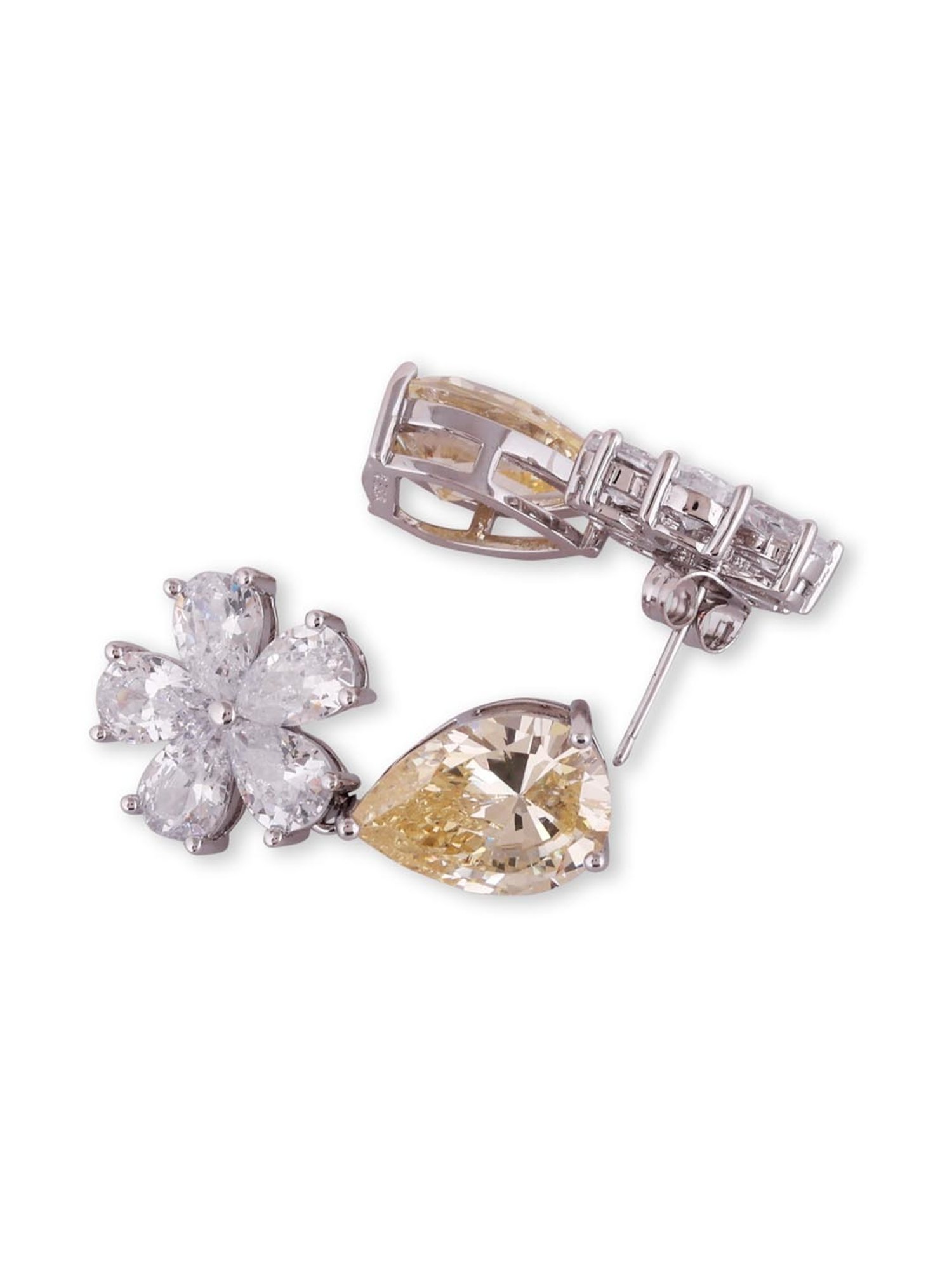 The Real Effect London Silver Earrings for Women