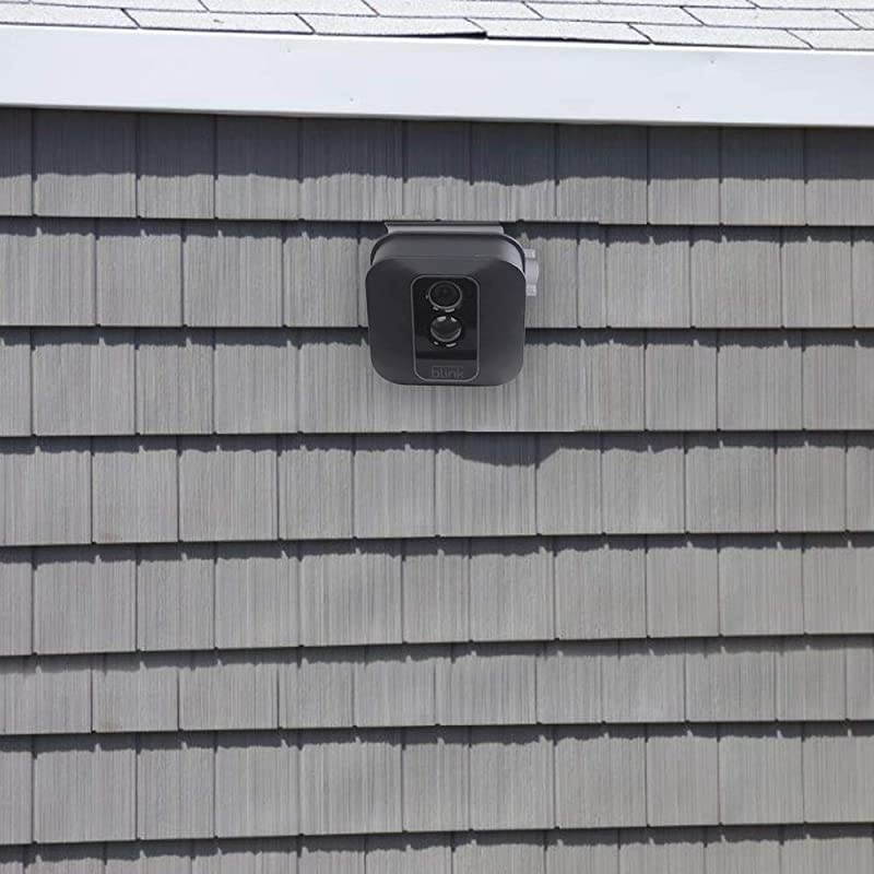 Outodoor Vinyl Siding Clips for Blink XT2Allnew Blink OutdoorIndoor  Siding Cam Hanger Hooks for Mounting Home Security System Weatherproof Stainless Steel Material 1Pack Black