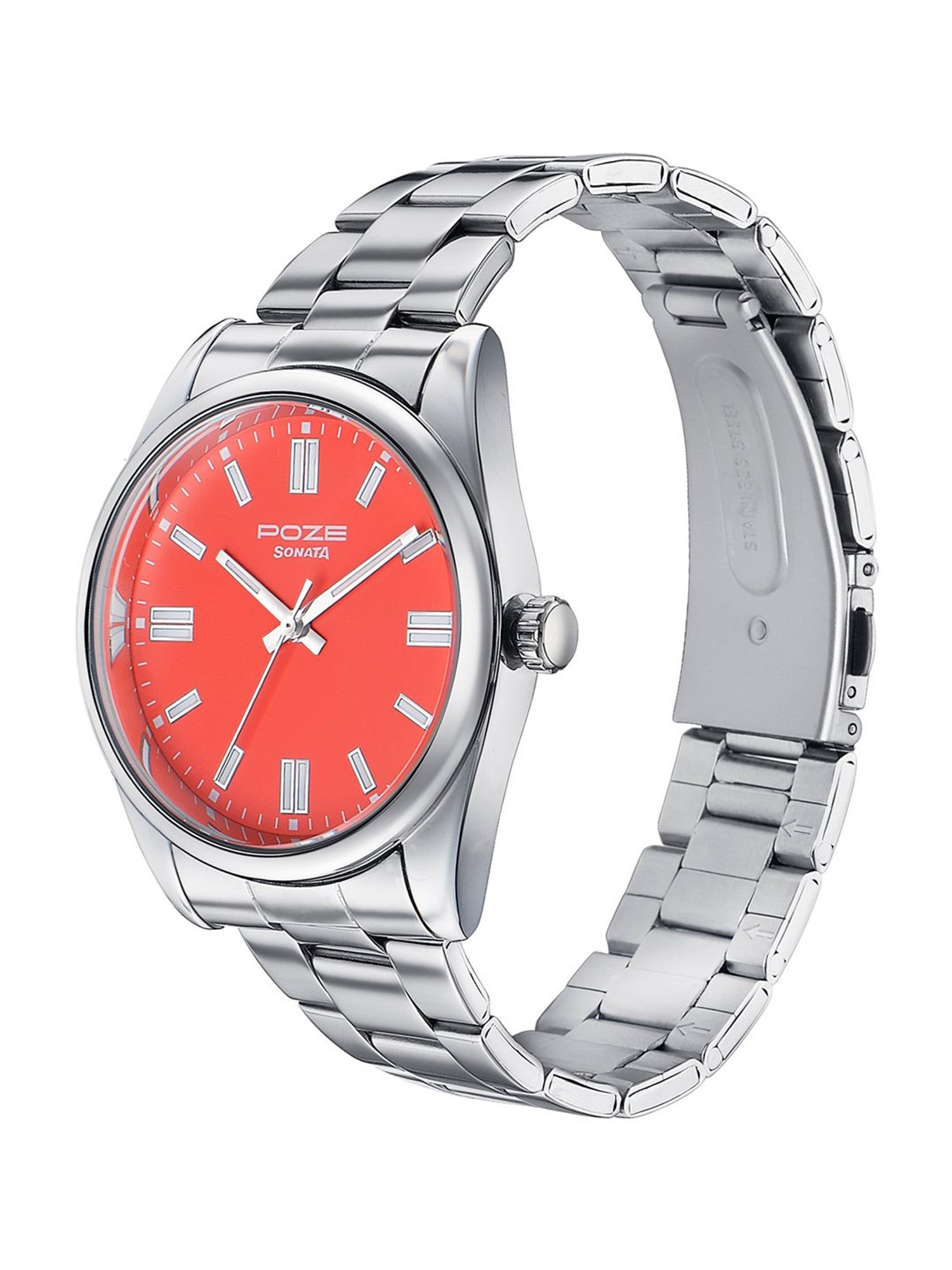 Sonata Poze SP70033SM03W Sonata Poze 3.0 Analog Watch For Men