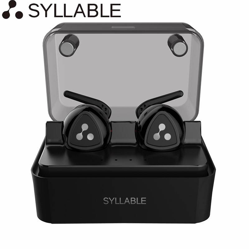 Original Syllable D900MINI Wireless Bluetooth 4.1 Earphone Stereo Headset Handsfree Mini Earbud with Mic for Mobile Phone