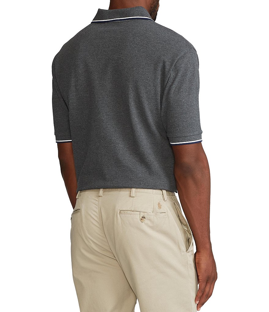 Polo Ralph Lauren Big & Tall Tipped Mesh Short-Sleeve Polo Shirt