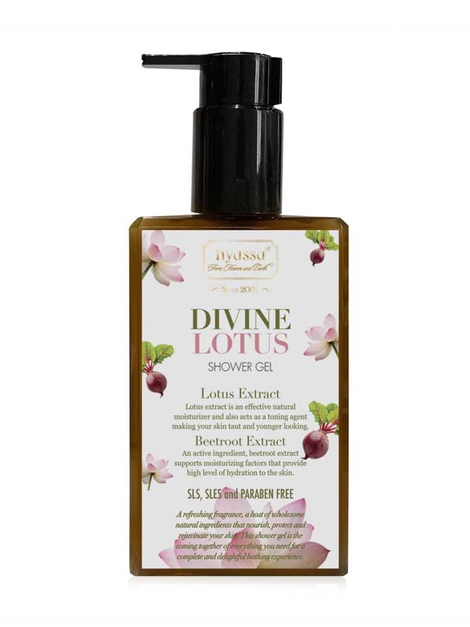 Nyassa Divine Lotus Shower Gel - 215 ml