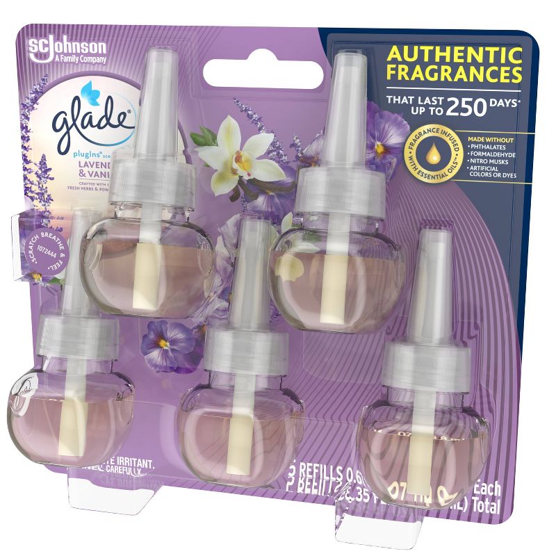 Glade  Lavender & Vanilla PlugIns Refill - 5ct