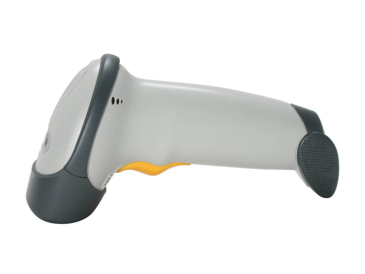 Symbol LS2208 BarCode Scanner HandHeld RJ45 To USB Black w/Stand LS2208-SR20001R-UR LS2208-SR