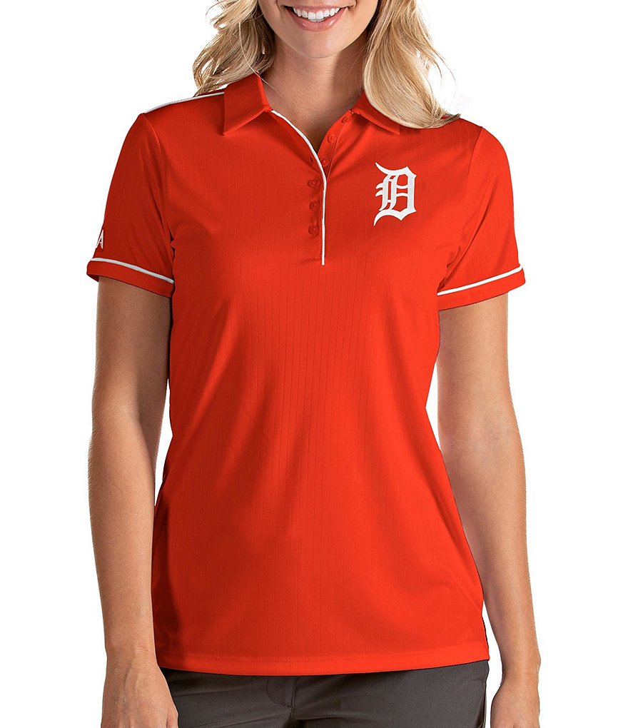 Antigua Women's MLB Salute Short-Sleeve Polo Shirt