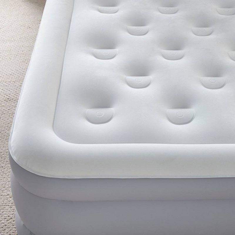 Beautyrest EverFirm Dual Coil Pillowtop 18" Air Mattress with Built-in Pump - Queen Size