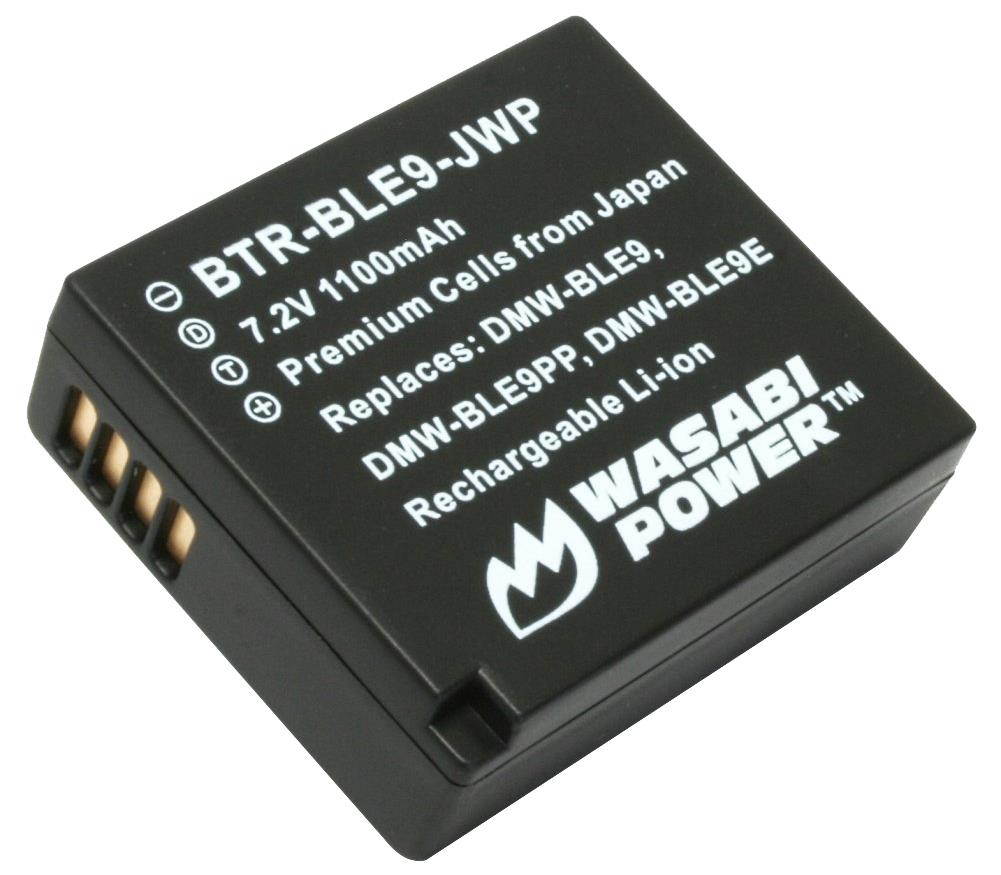 Wasabi DMW-BLG10 Li-ion Battery for Select Lumix Cameras (7.2V, 1025 mAh)