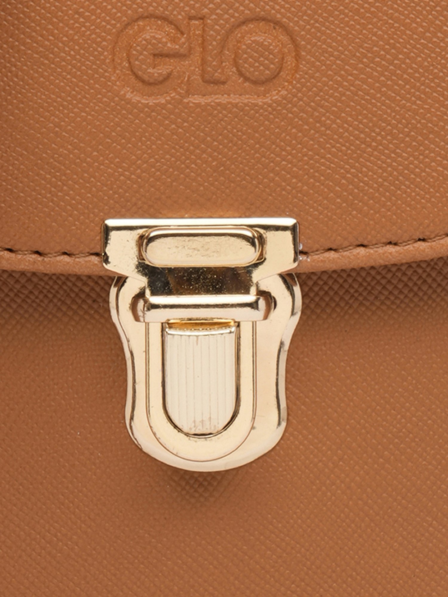 Glo By Globus Tan Medium Mobile Pouch