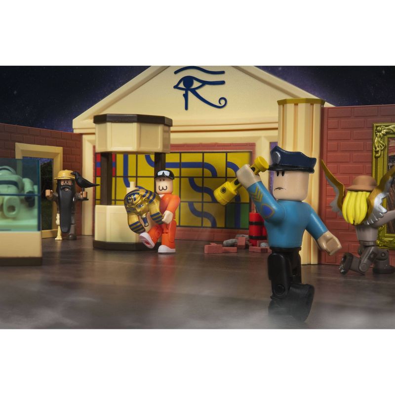 Roblox Action Collection - Jailbreak: Museum Heist Deluxe Playset (Includes Exclusive Virtual Item)
