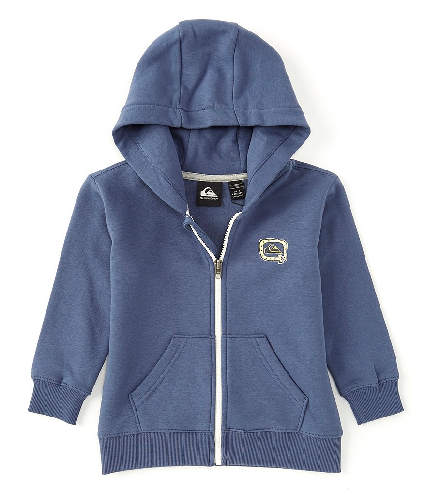 Quiksilver Little Boys 2T-7 Q-Zip Front Long-Sleeve Hoodie