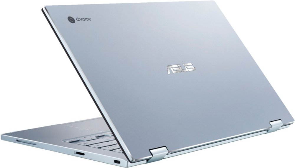 New ASUS 14" 2-1 Touch-screen Laptop | Intel Core m3-8100Y | Intel UHD Graphics 615 | 4GB RAM | 64GB eMMC Flash Memory | Chrome OS | Backlit Keyboard