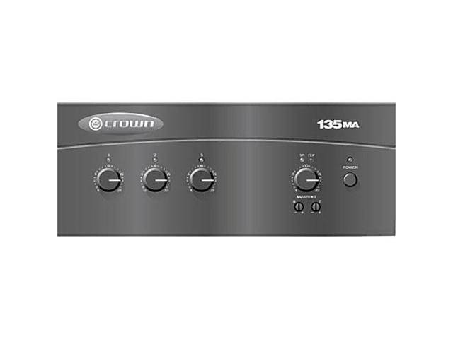 CROWN 135MA 35WATT 3INPUT 80HM 70/100V AMP