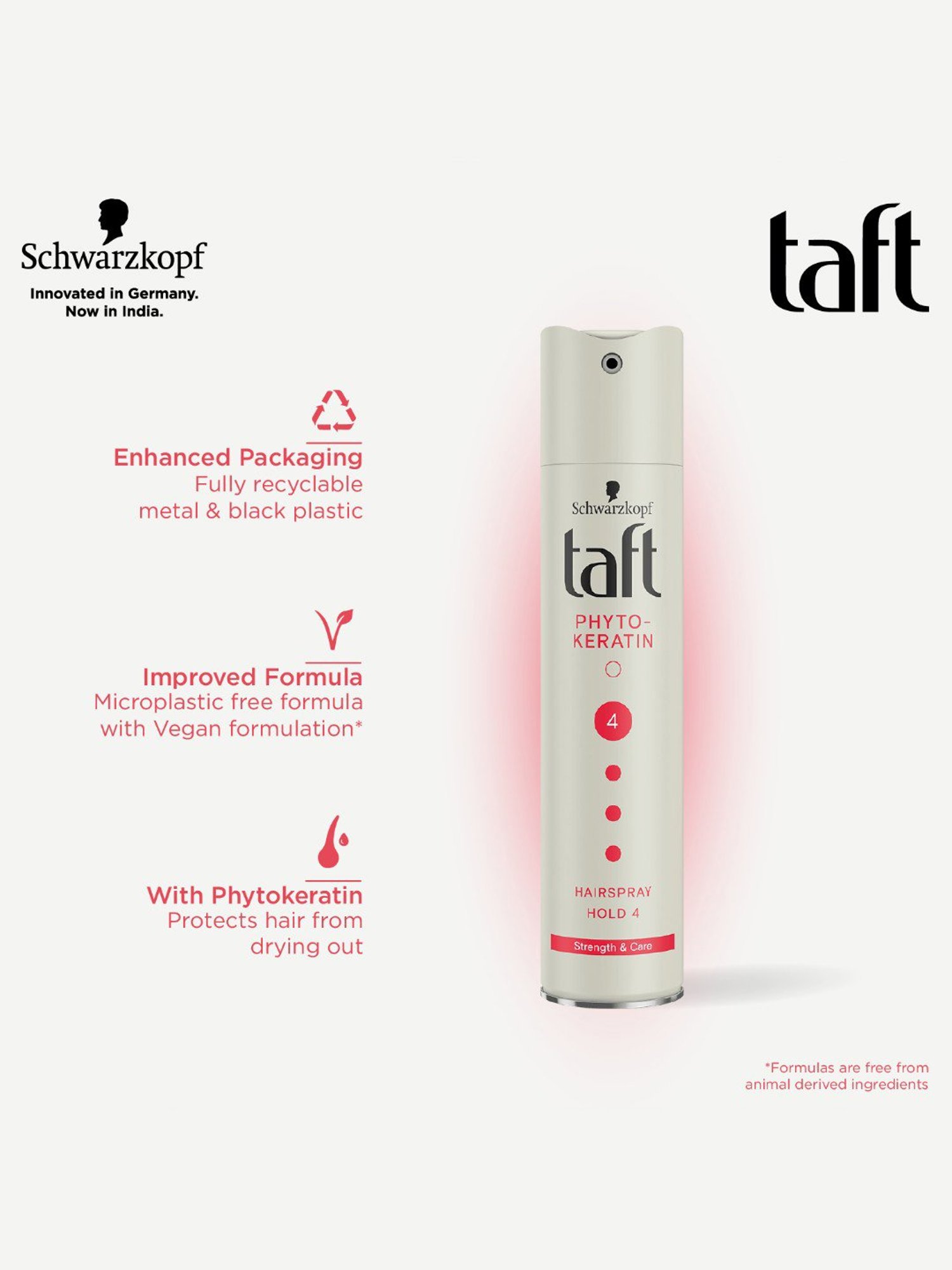 Schwarzkopf Taft Phyto-Keratin Hairspray Hold 4 - 250 ml
