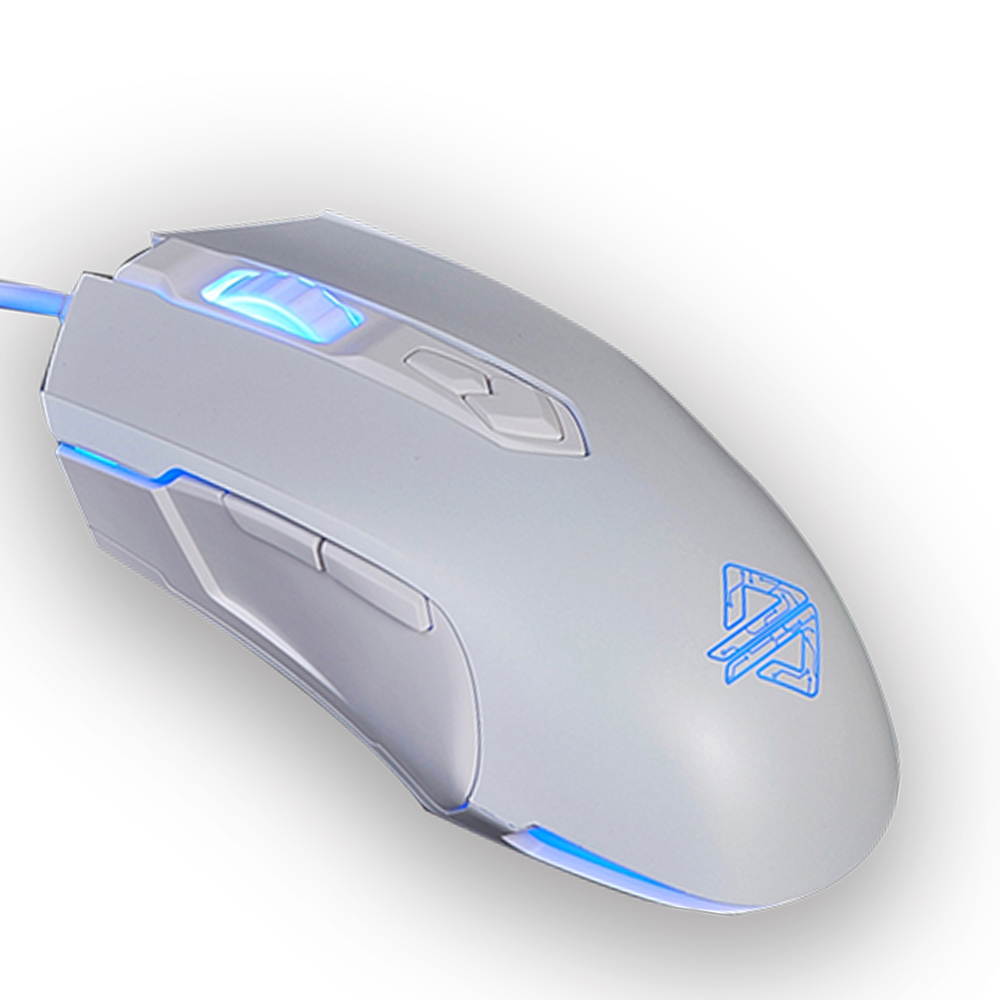 UrChoiceLtd&reg;USB Wired Mouse RGB Optical Ergonomics 7-Key 2400DPI Crack Athletics Gaming Mouse Laptop PC Computer Mouse