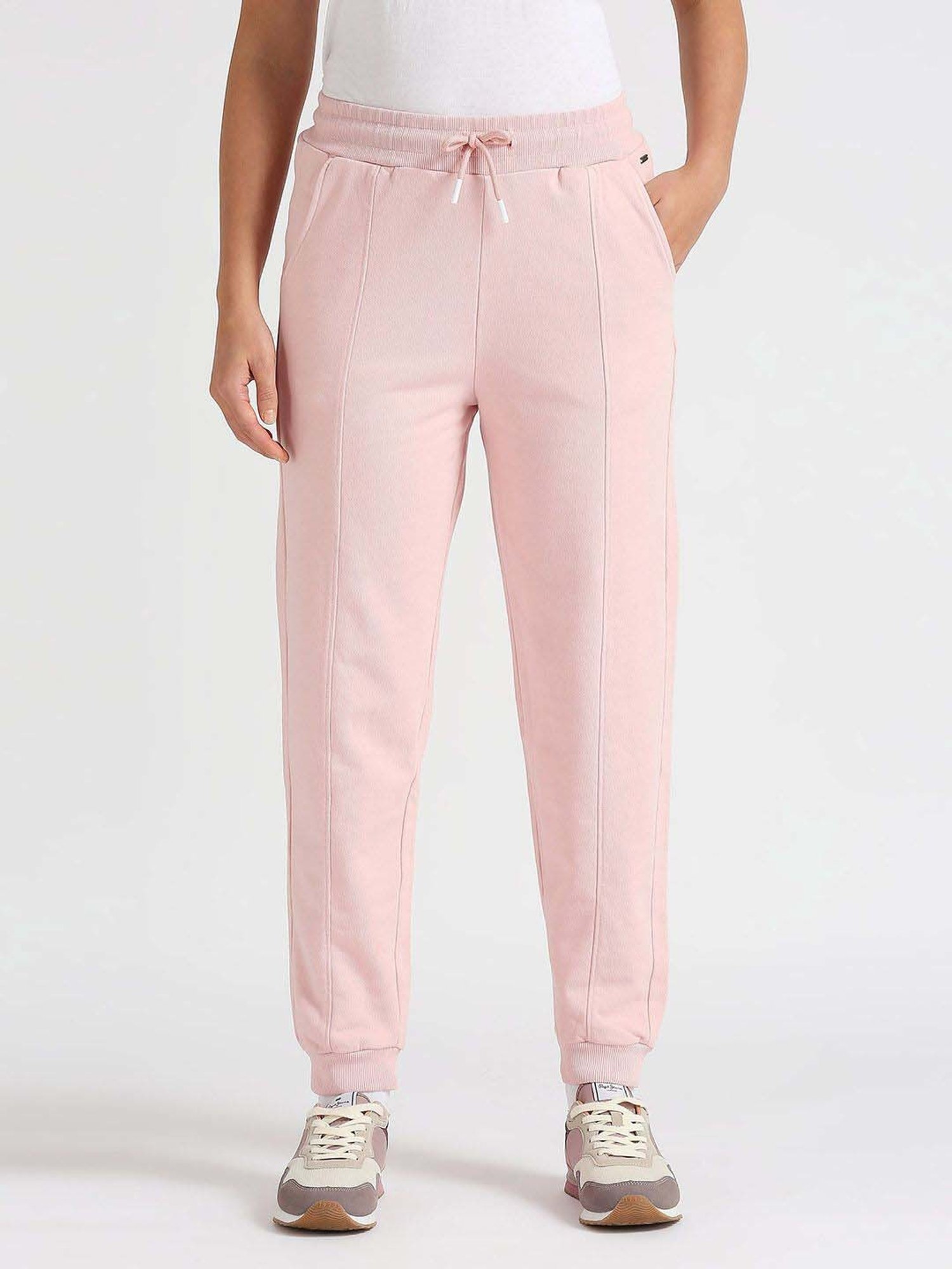 Pepe Jeans Cloud Pink Cotton Joggers
