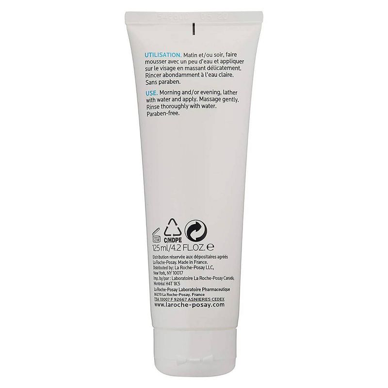 La Roche-Posay Pigmentclar Brightening Foaming Face Cream Cleanser - 4.2oz