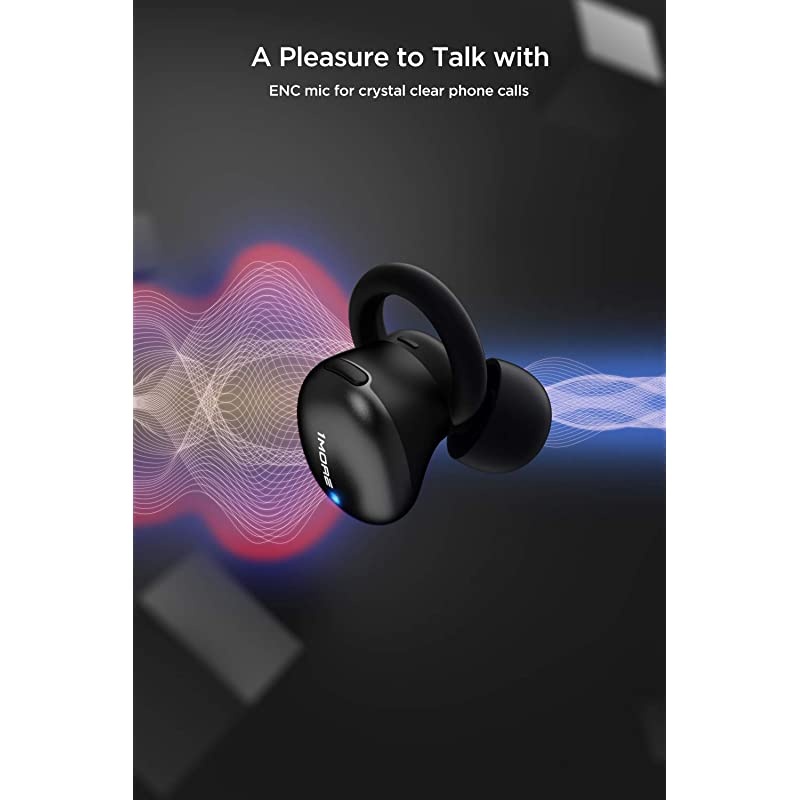Stylish True Wireless Earbuds Bluetooth 50 24Hour Playtime Stereo InEar Headphones with Charging Case Builtin Microphone Alternate Pairing Mode