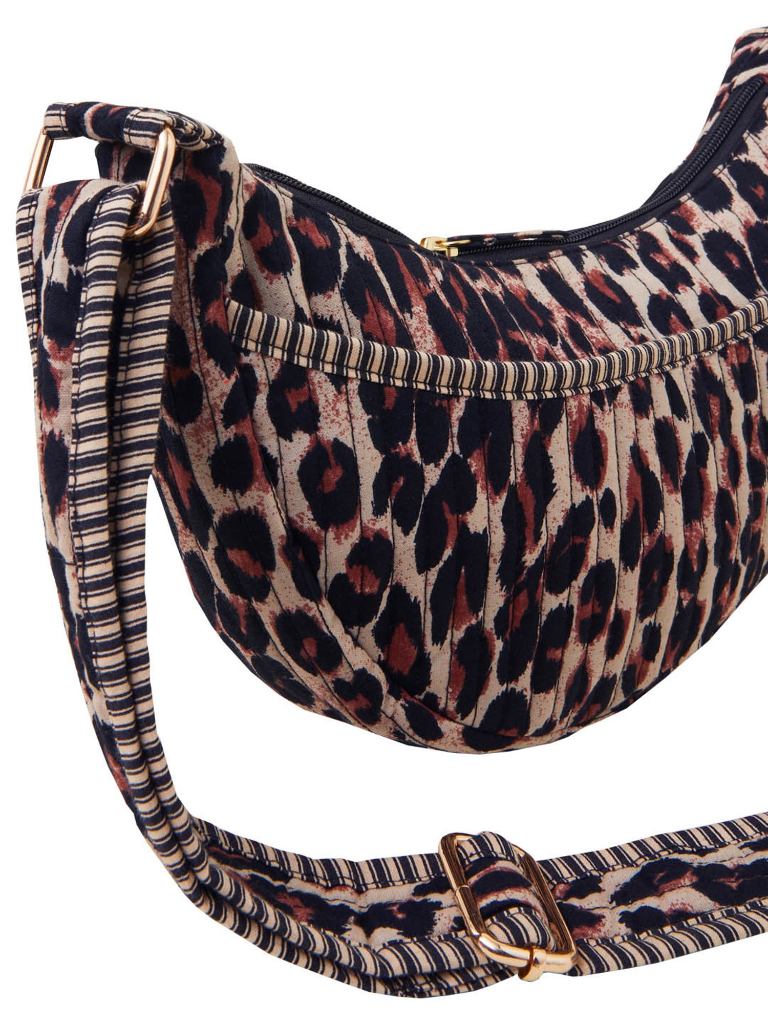 Accessorize London Multicolor Animal Effect Cross Body Bag