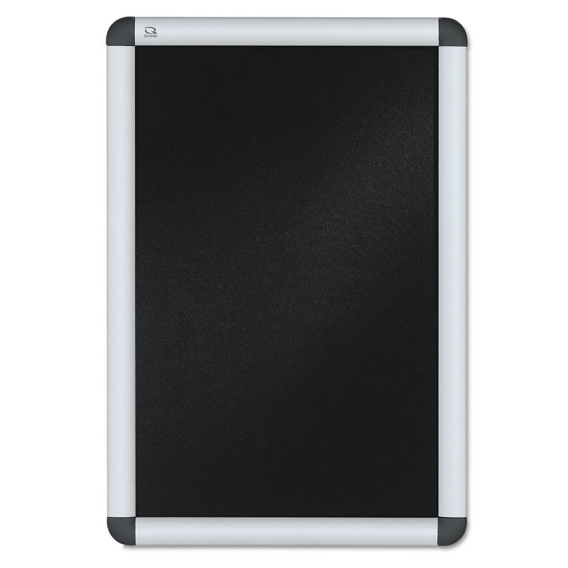 Quartet Clip-Frame Aluminum Sign Holder 11 x 17 Silvertone Frame CF1711