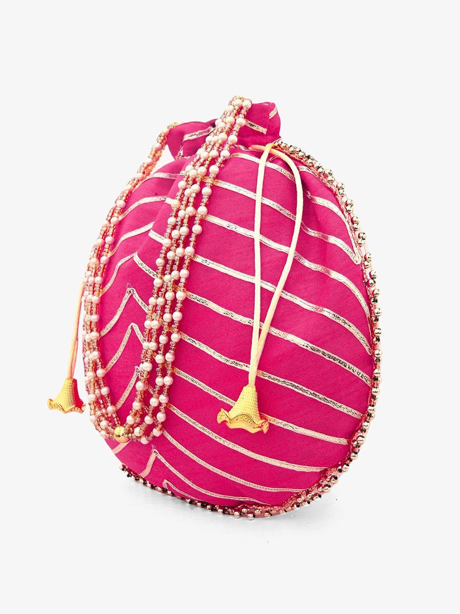 Call It Spring Silver Embellished Potli