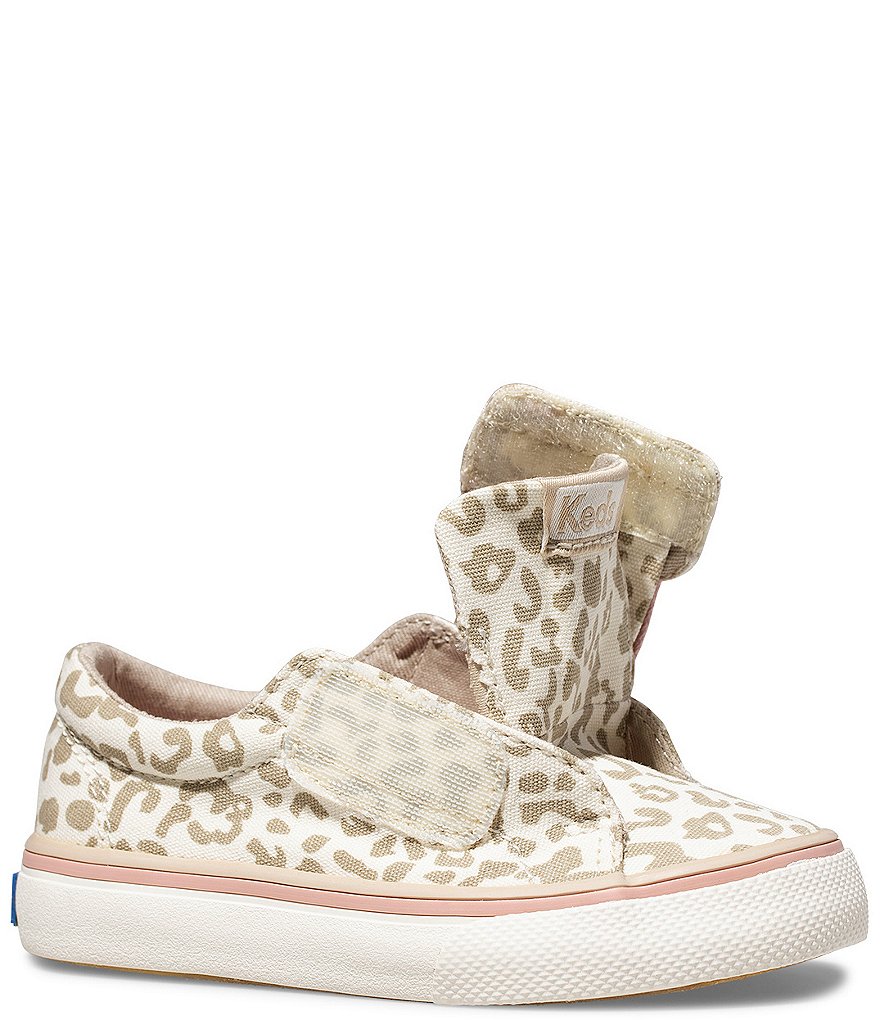Keds Girls' Jumpkick Jr Leopard Print Sneakers (Toddler)