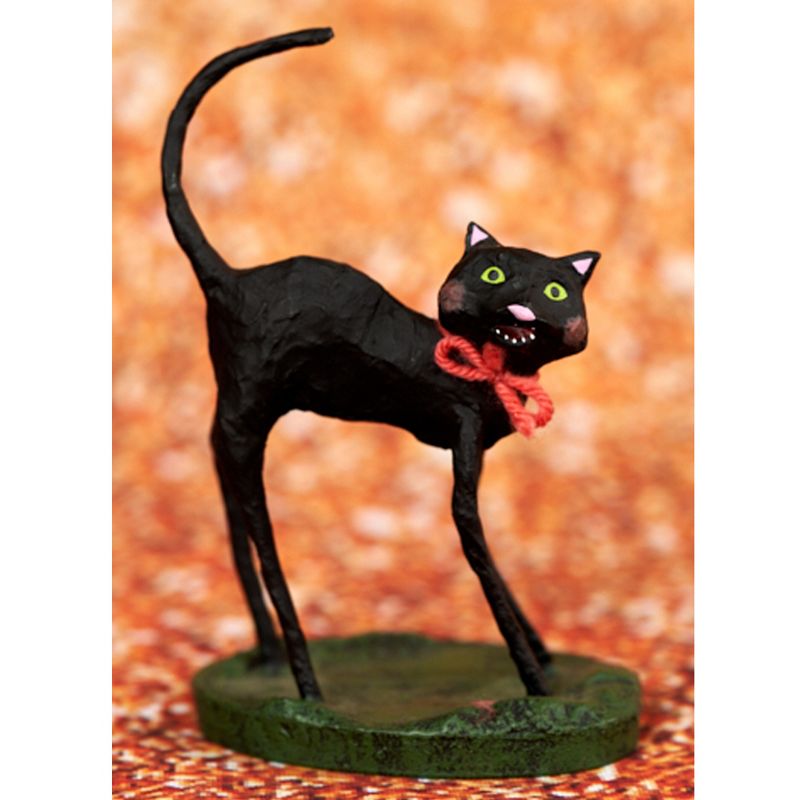 Lori Mitchell 5.0" Kitty Boo Halloween  -  Decorative Figurines