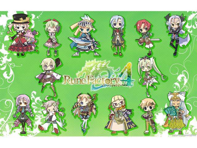 Rune Factory 4 Nintendo 3DS