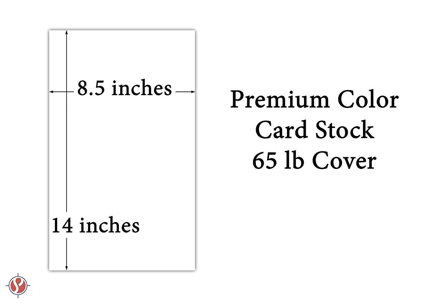 Neenah Astrobrights Premium Color Card Stock, Paper 65 Lb Cover/Cardstock - 250 Sheets Per Pack/1 Ream (8.5 x 14, Blast - Off Blue)
