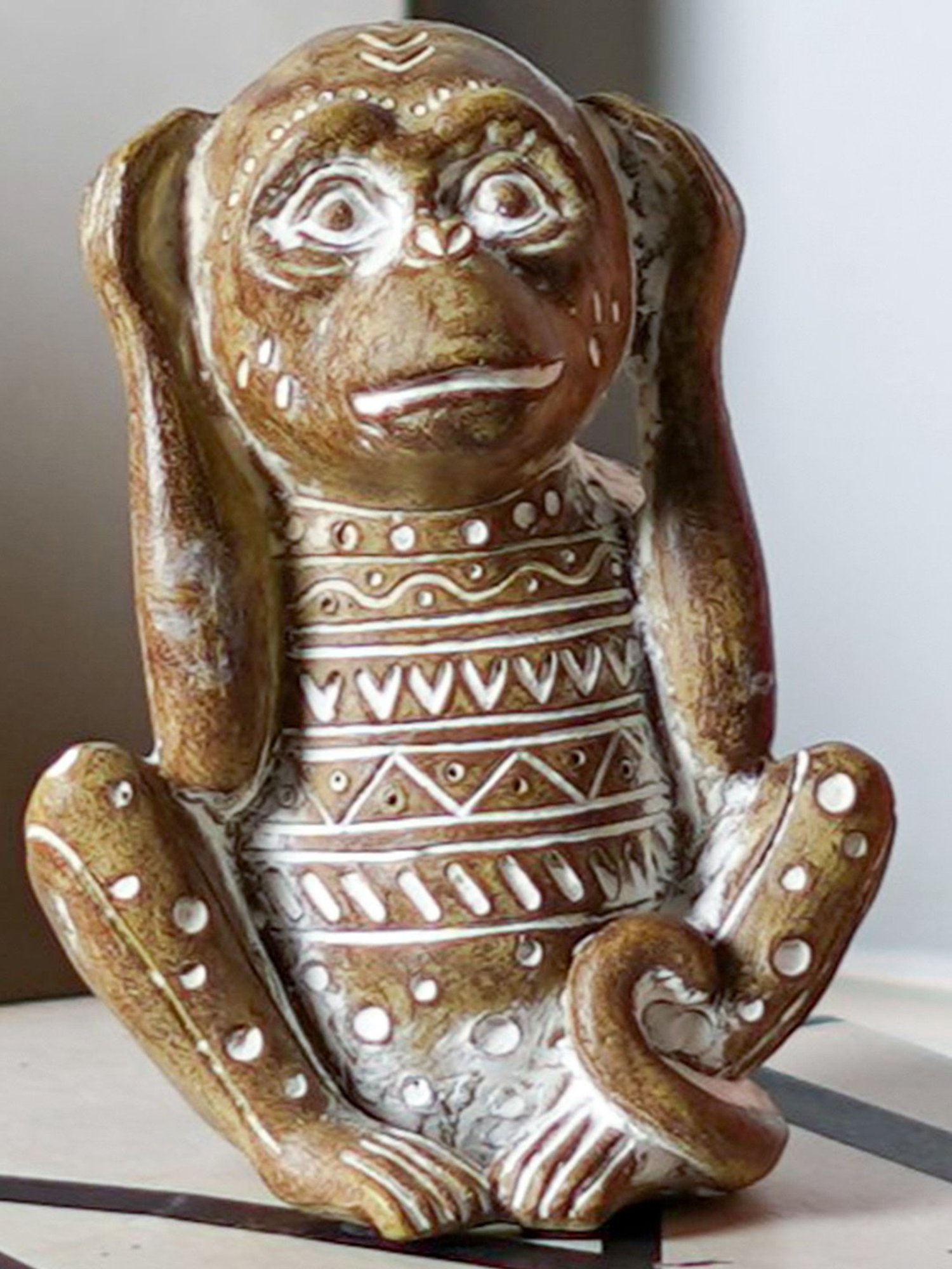 The Artment Tribal Wisdom Monkey Totem