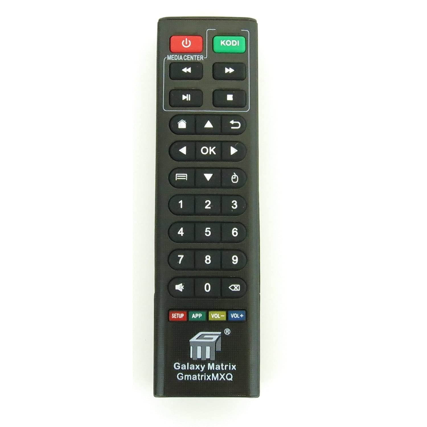 Nettech Replacement Remote Control Controller for MXQ, M8, MXQ PRO, T95M, T95N Android Smart TV Box KODI IPTV Media Player