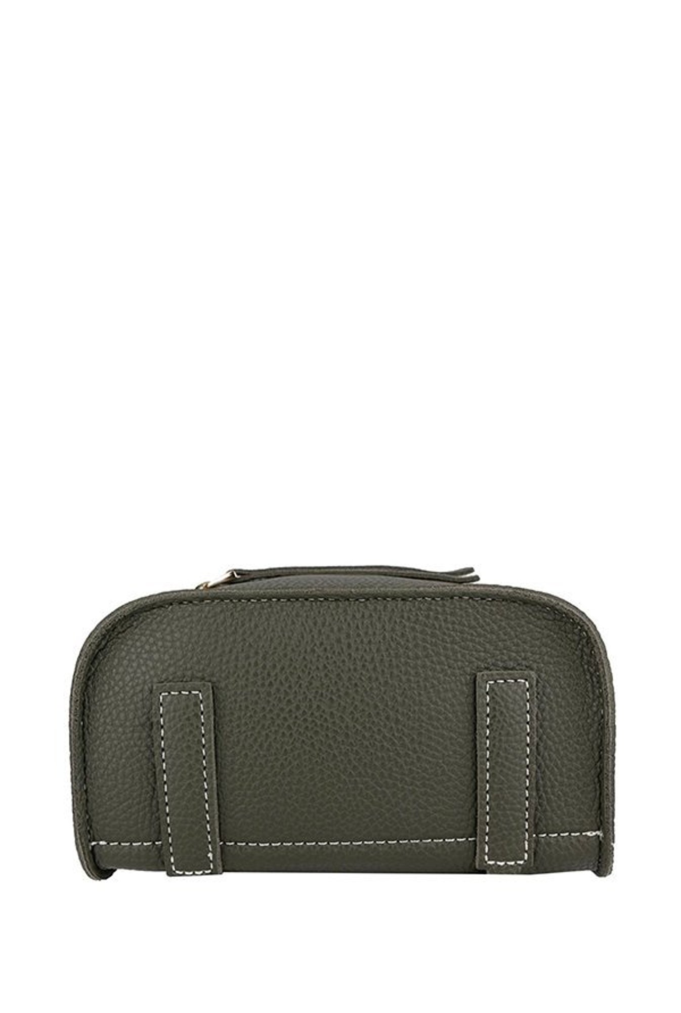 Gio Collection Olive Green Stitched Backpack
