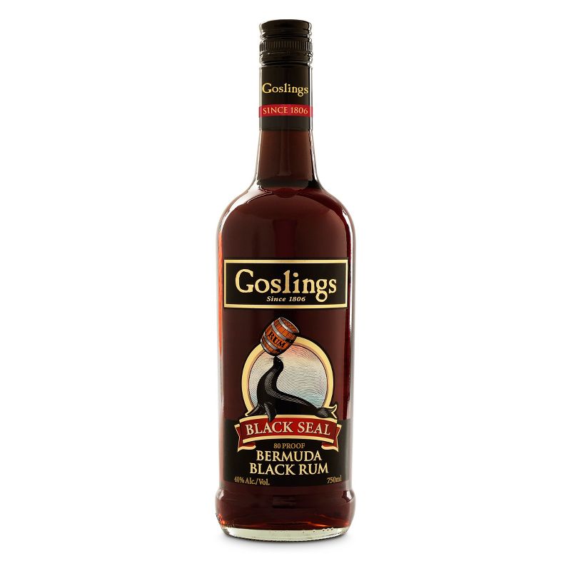 Gosling's Black Seal Burmuda Rum - 750ml Bottle