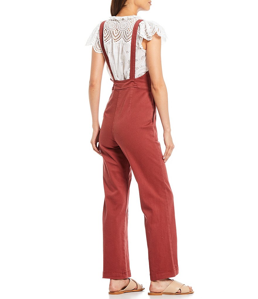 A Loves A Paper Bag Waist Romper