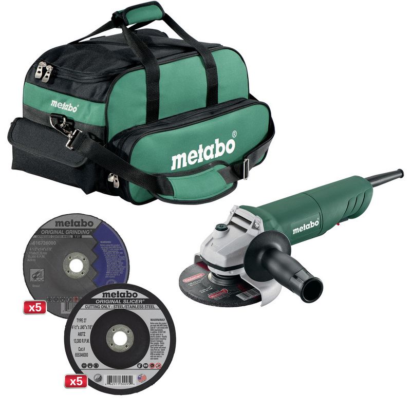 Metabo US3000 4-1/2 in. Starter System - Slicers and Grinding Wheels