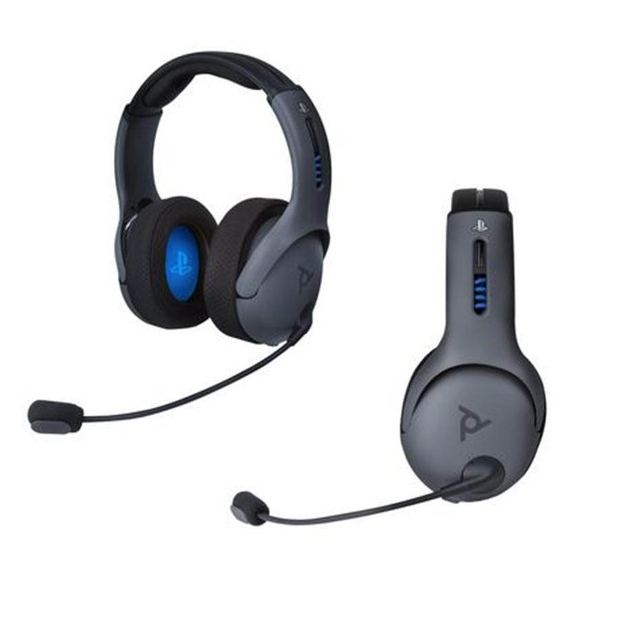 PDP LVL50 Wireless Gaming Headset with Microphone for PlayStation 4 Grey