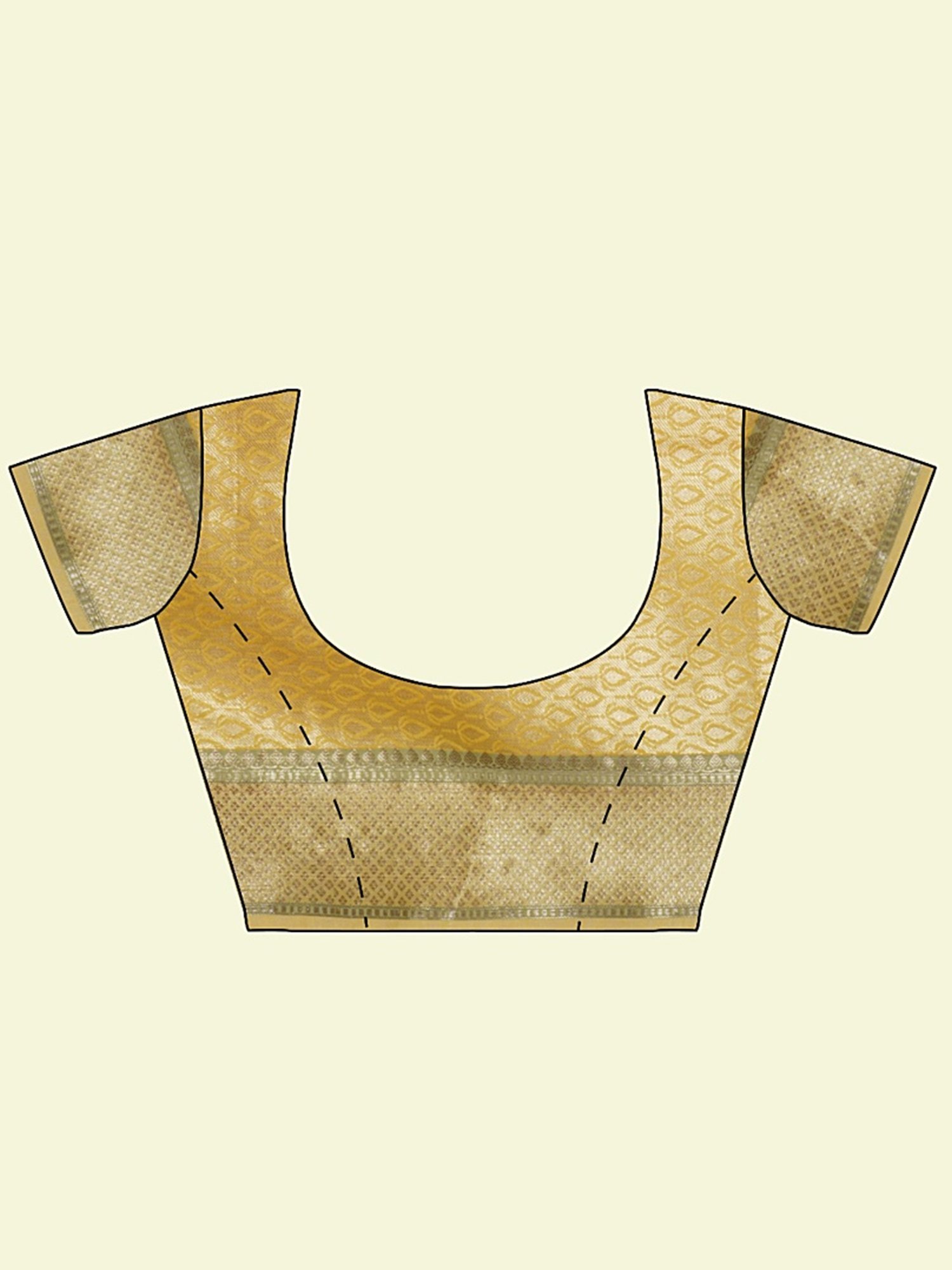 Banarasi Silk Works Peach Woven Saree With Unstitched Blouse