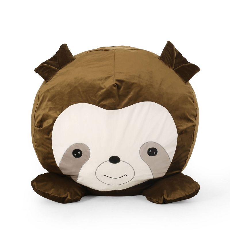 Axelle Faux Sheep Accent Lounger White - Picket House Furnishings