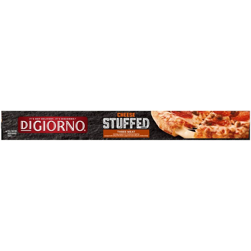 DiGiorno Three Meat Frozen Pizza with Cheese Stuffed Crust - 24.5oz