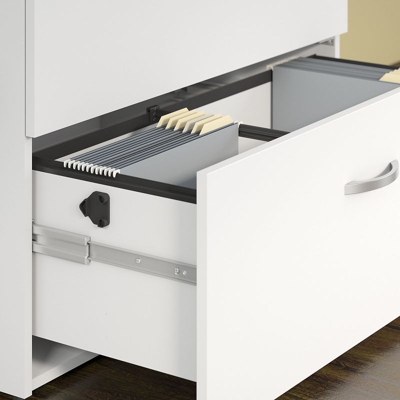 Drina Mobile Locking File Cabinet White - HOMES: Inside + Out