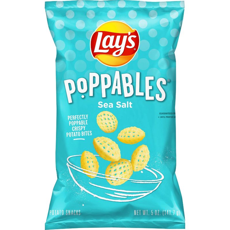 Lay's Poppables Sea Salt Potato Snacks - 5oz