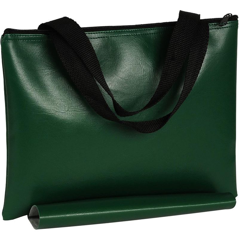 WE Games Tournament Chess Pack - Staunton Pieces with Green Board and Green Tote