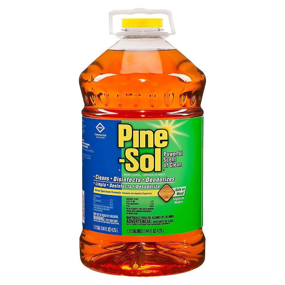 Pine-Sol Liquid Cleaner, Disinfectant, Deodorizer, Pine Scent, 144 Oz Bottle