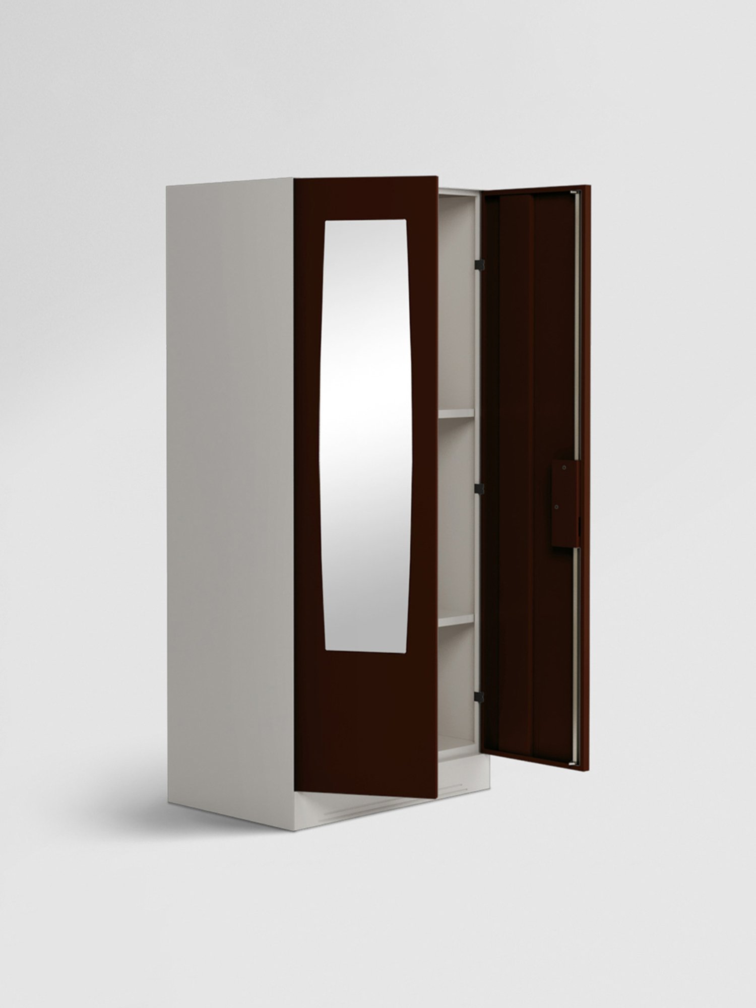 Godrej Interio Slimline 2-Door Steel Almirah, Russet (1-Year Warranty)