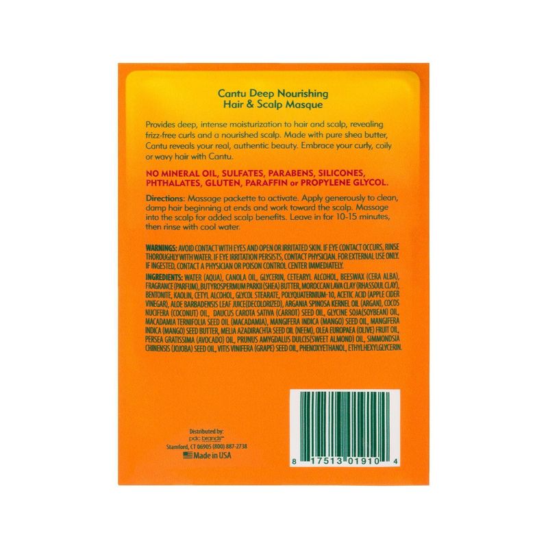 Cantu Deep Nourishing Hair & Scalp Masque - 1.5oz/Each