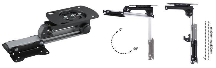 Impact Mounts
FOLDING CEILING TV MOUNT BRACKET LCD LED 13 -27 TVs