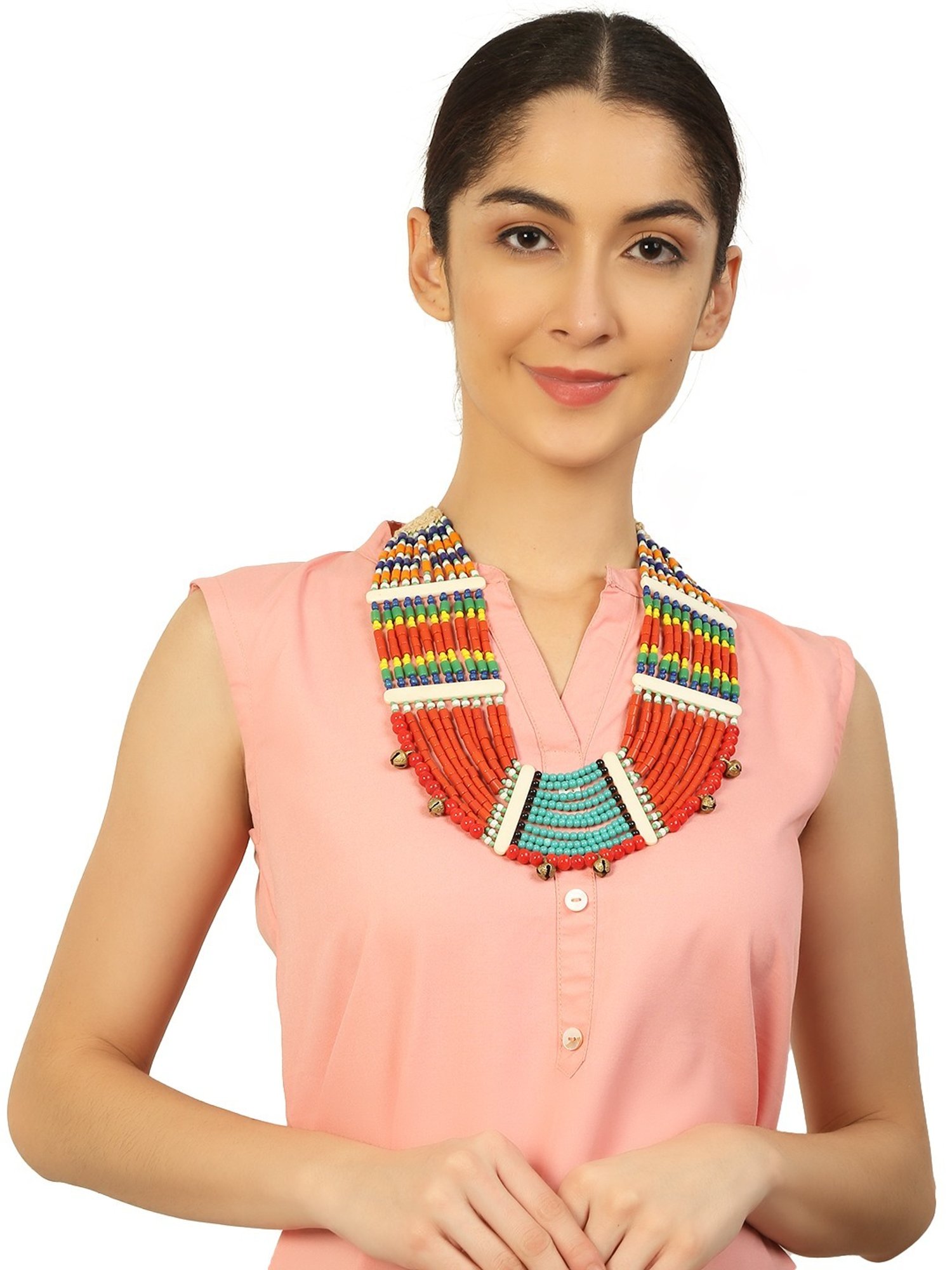 Ted Bekar Ilenie Island Pearl Bead Necklace