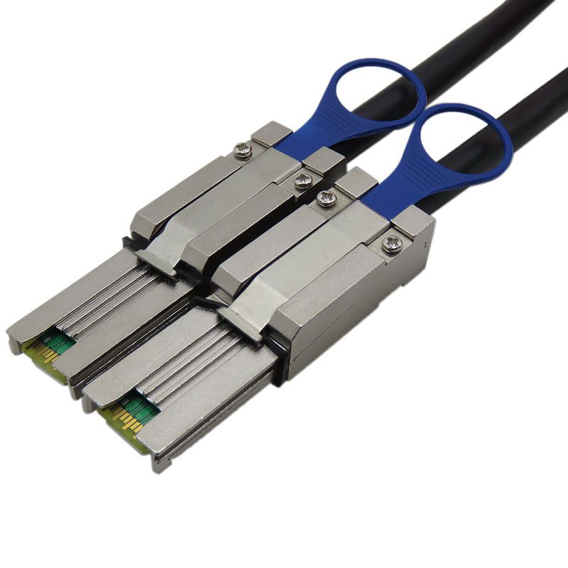 CableDeconn External Mini SAS26P(SFF-8088 To SFF-8088) Cable 1M, Attached SCSI
