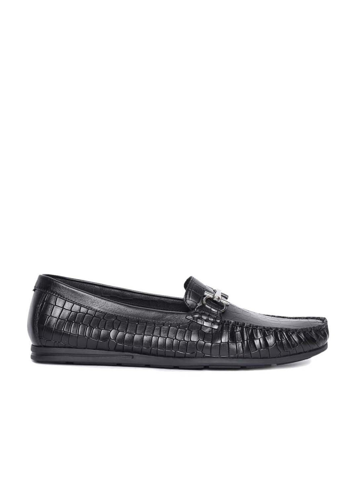 Gabicci Men's Avanzo Core Black Casual Loafers