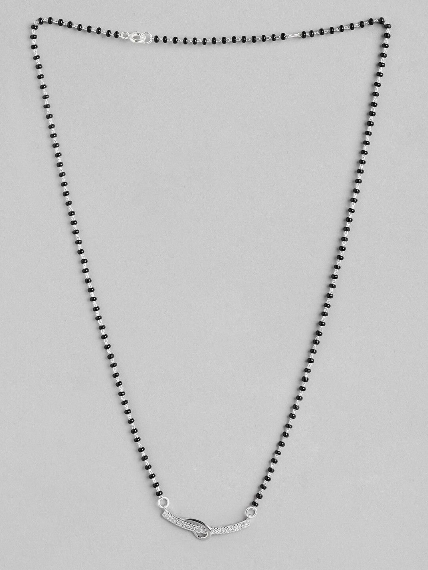 Clara 92.5 Sterling Silver Mangalsutra