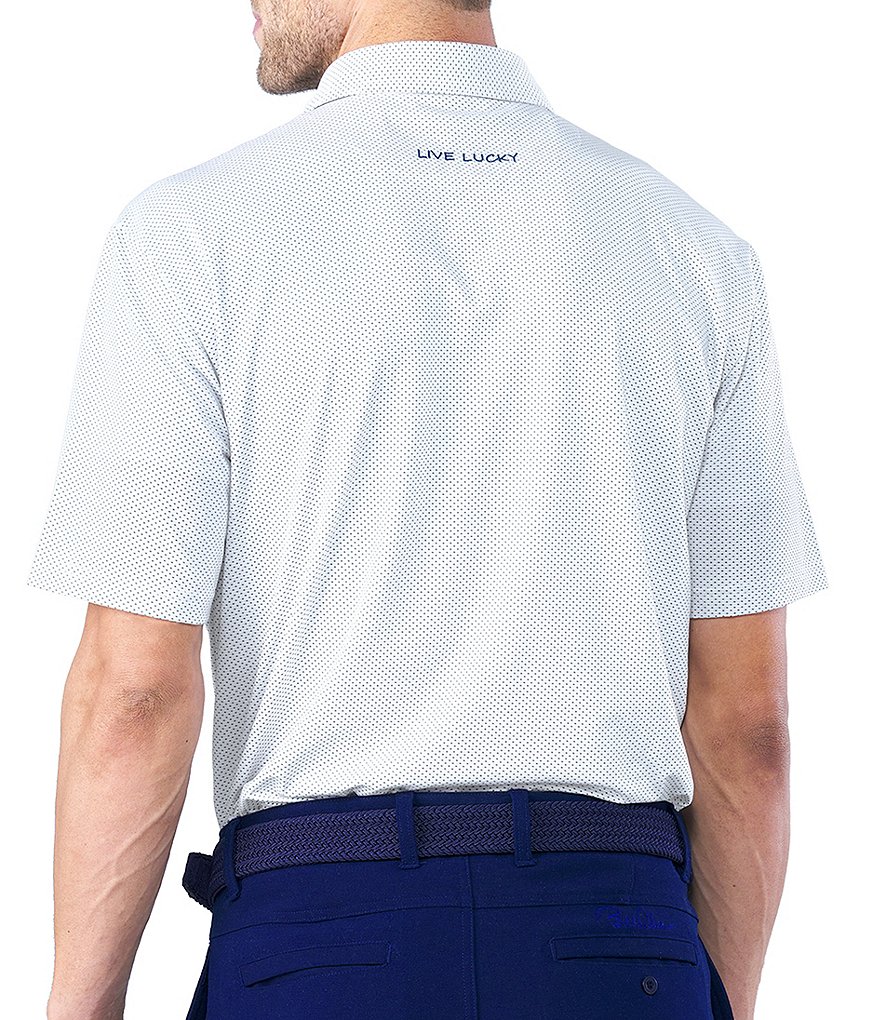 BLACK CLOVER Lucky Fit Short-Sleeve The Man Dri-Balance&trade; Polo